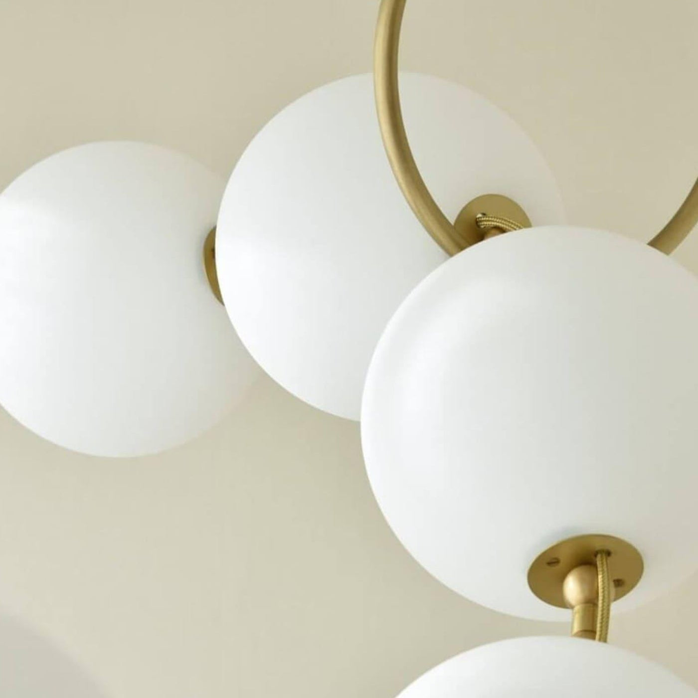 Antizer Art Deco Adjustable Pearl Chandelier