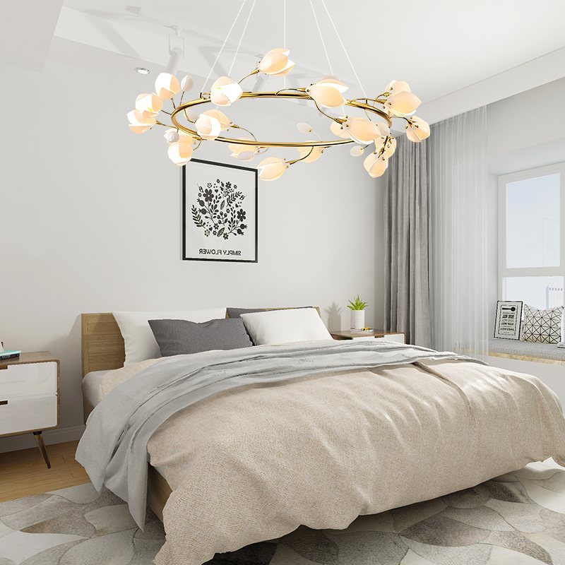 Antizer Ceramics Magnolia Chandelier