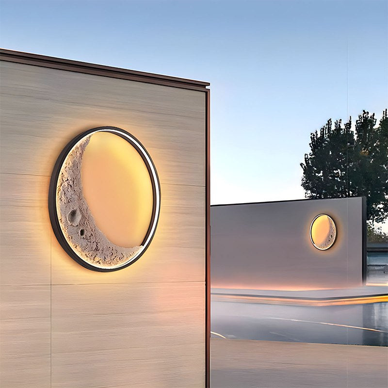 Antizer Crescent Moon Wall Sconce for Hallway