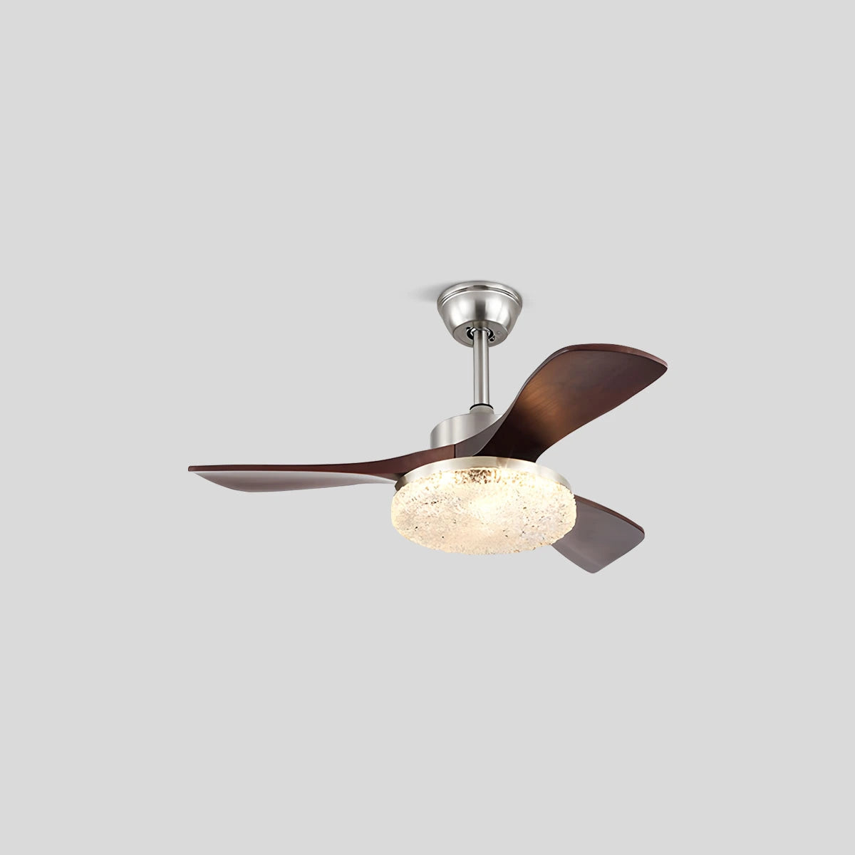 Antizer Vintage Luxury Wood Ceiling Fan Light