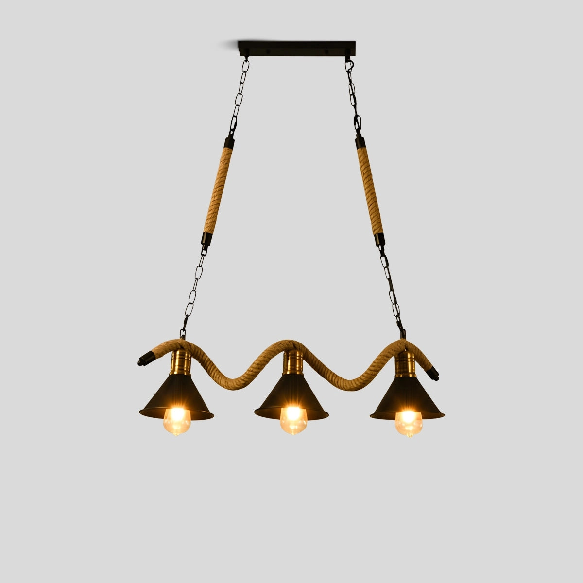 Antizer Epoch Vintage LED Pendant Light 3 Lights