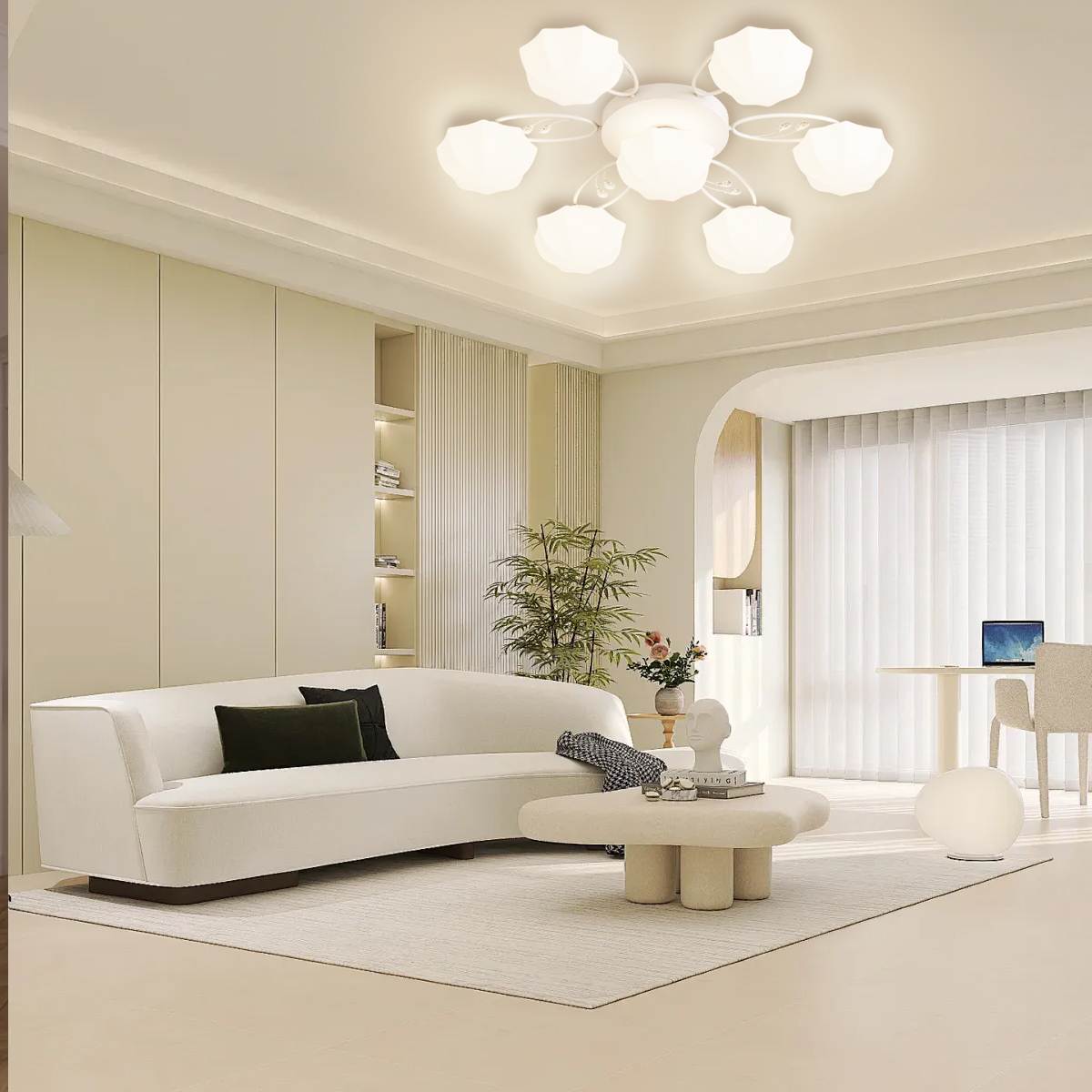 Antizer Light Luxury French Bud Ceiling Lamp