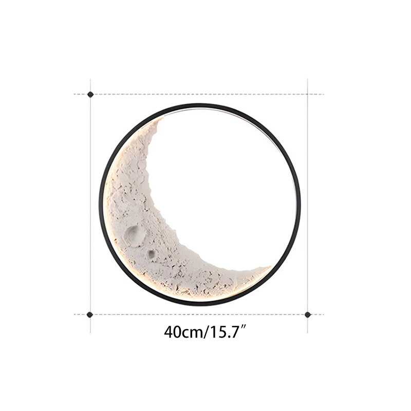 Antizer Crescent Moon Wall Sconce for Hallway