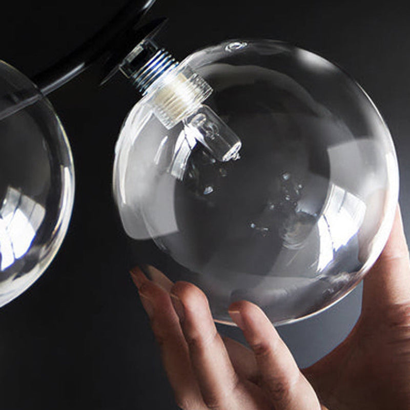 Antizer Circular Glass Bubble Chandelier