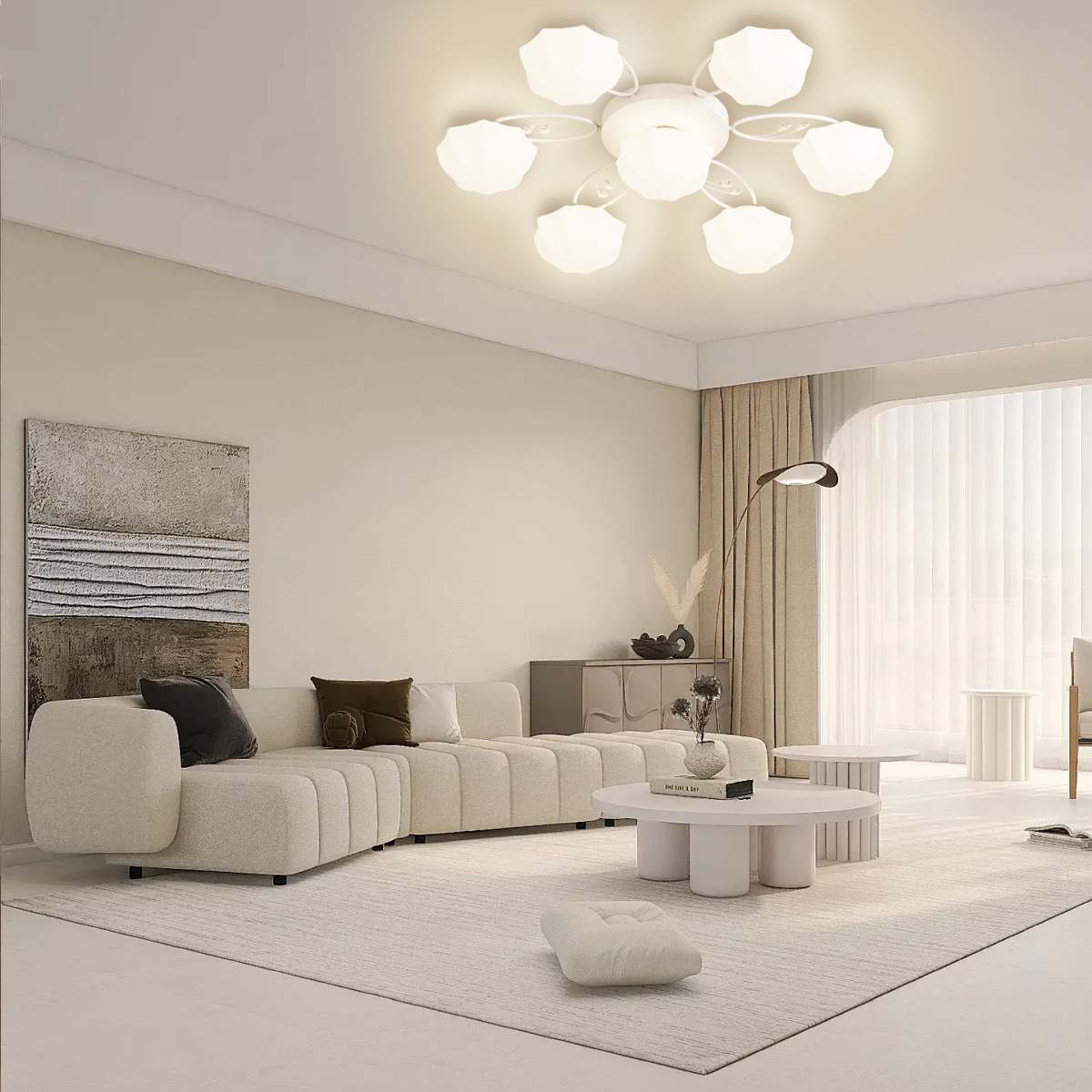 Antizer Light Luxury French Bud Ceiling Lamp