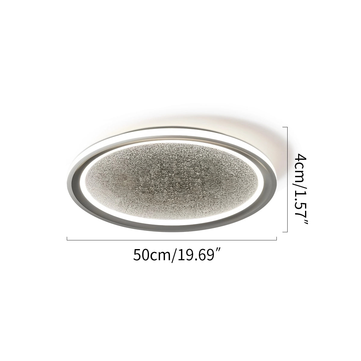 Antizer Modern Minimalist Circular Starry Sky Ceiling Light