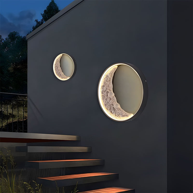 Antizer Crescent Moon Wall Sconce for Hallway