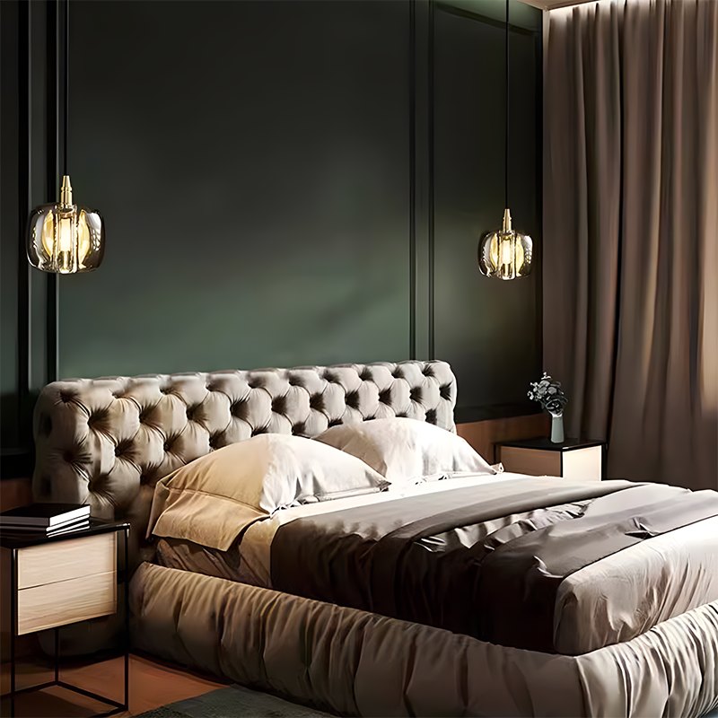 glass chandelier for bedroom