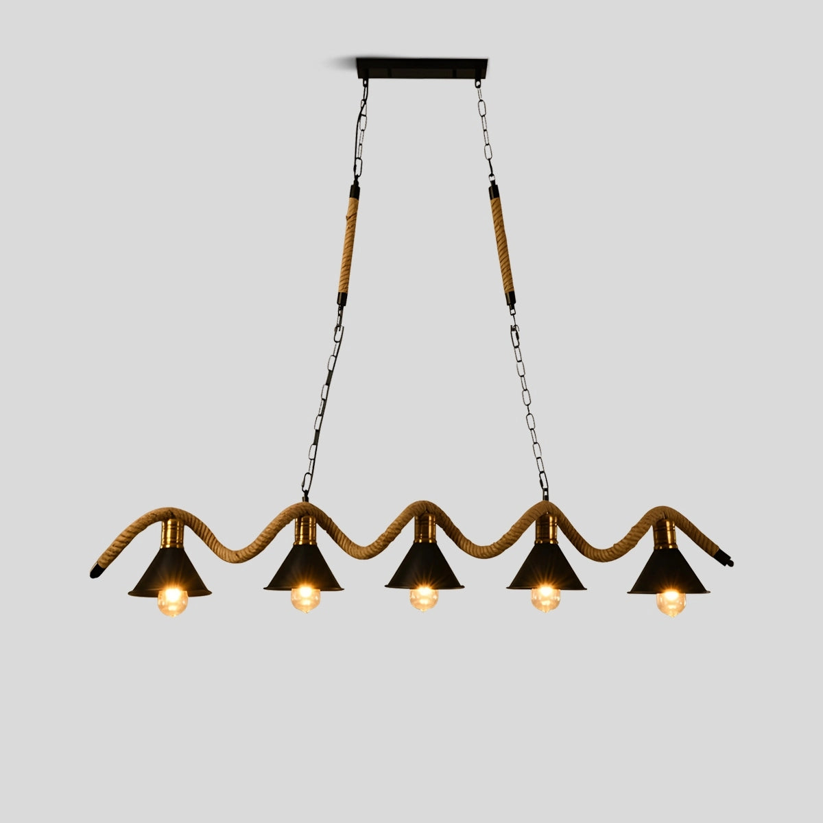 Antizer Epoch Vintage LED Pendant Light 5 Lights