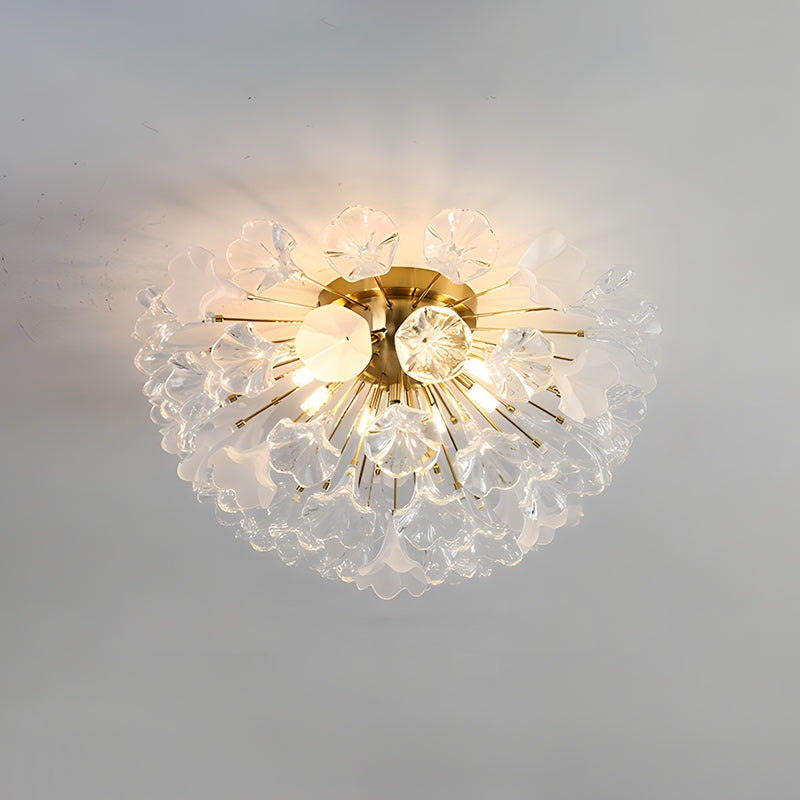 Antizer Nordic Light Luxury Ring Creative Chandelier Ceiling-Ф60cm / 23.62" × H32cm / 12.60" Tricolor Dimming