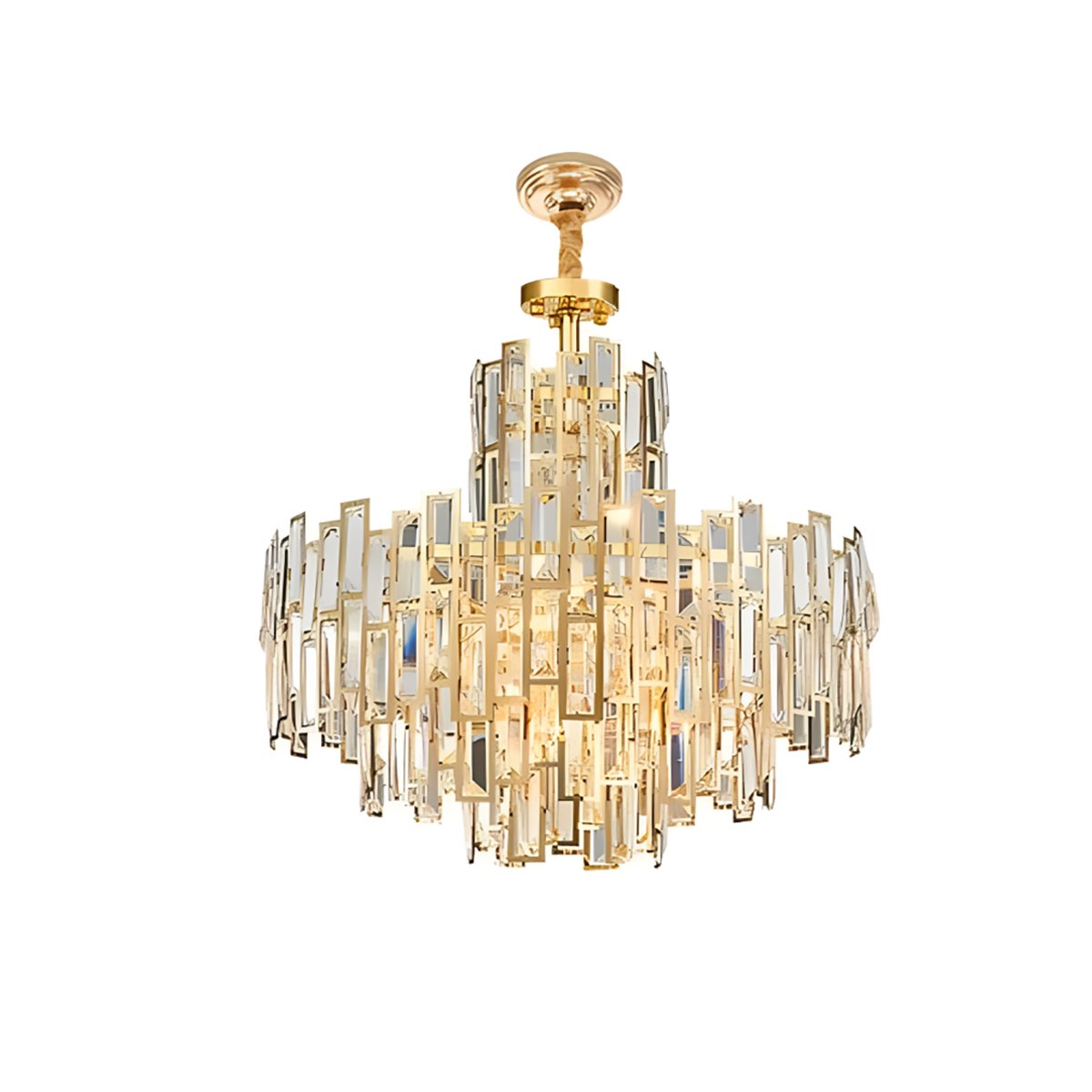 Antizer Lucienne Crystal Chandelier for Living Room 8 Lights-60cm / 23.62"