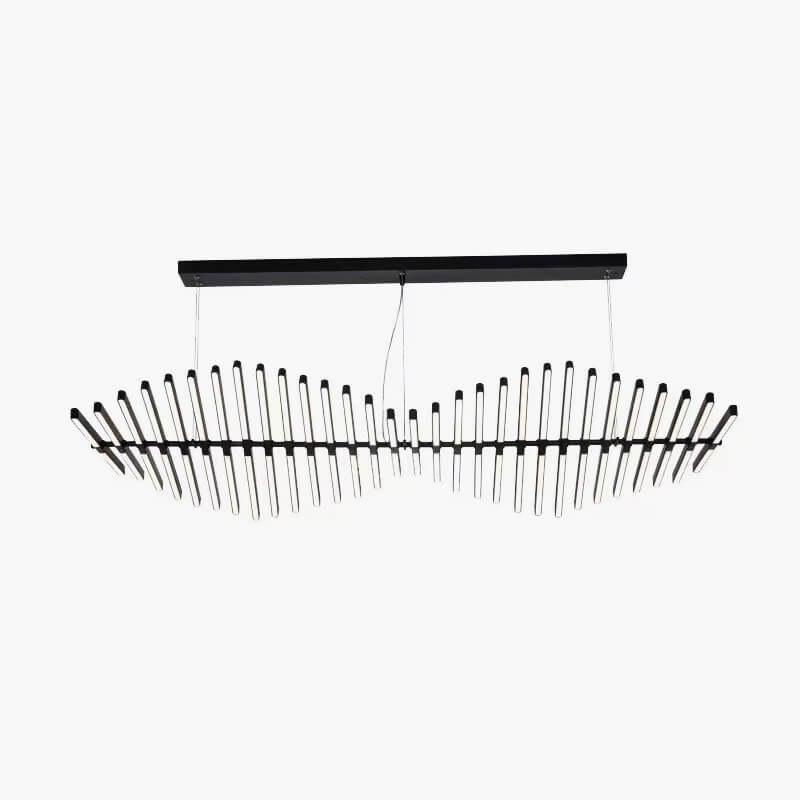 Antizer Linear Fish Bone Modeling Chandelier