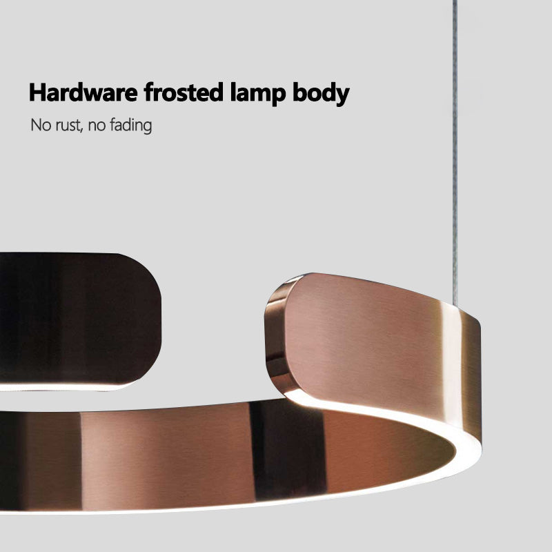 Antizer Modern Ring LED Chandelier for Living Room