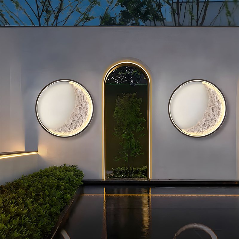 Antizer Crescent Moon Wall Sconce for Hallway
