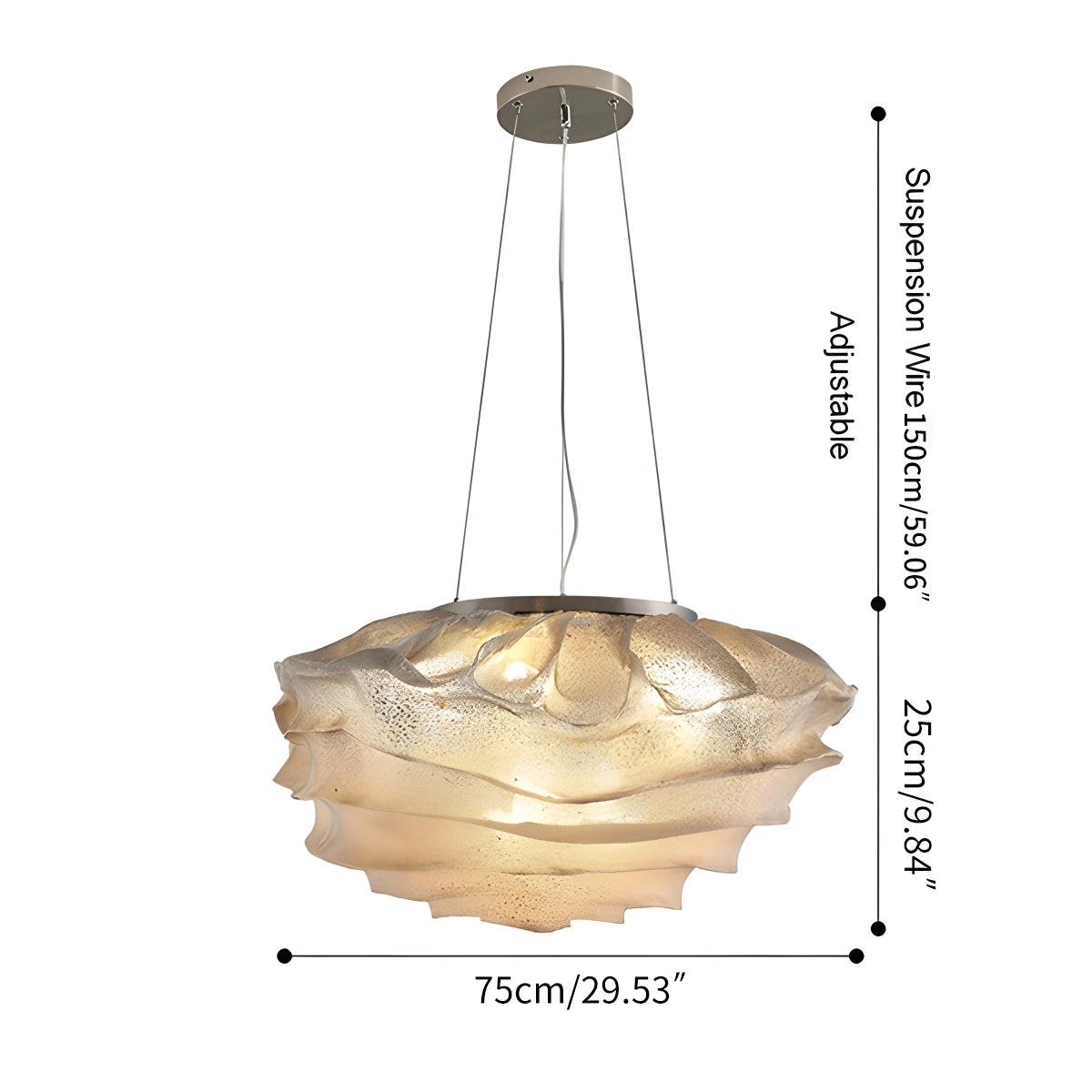 Antizer Cumulus Cloud Pendant Light for Modern Spaces