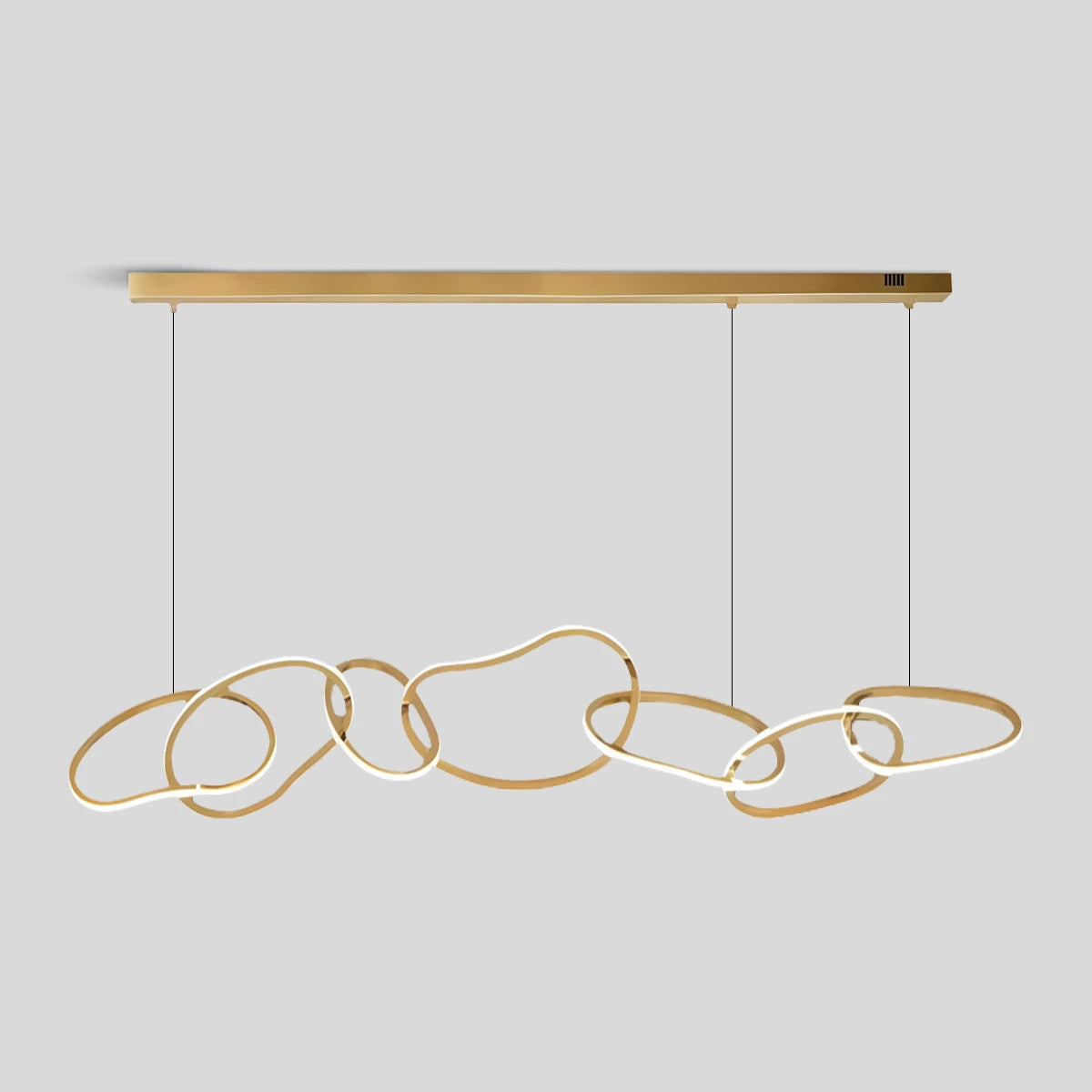 Antizer Modern Minimalist Ring Chandelier 7 Heads