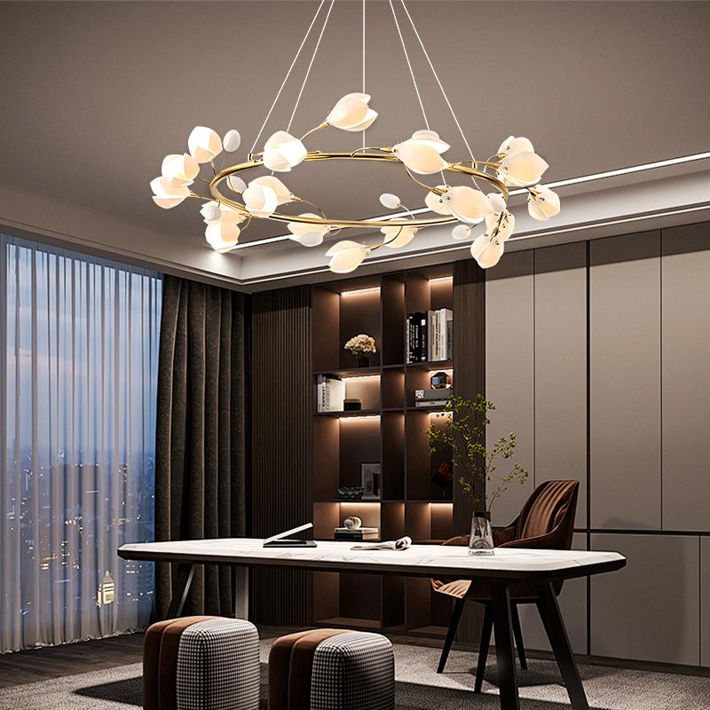 Antizer Ceramics Magnolia Chandelier