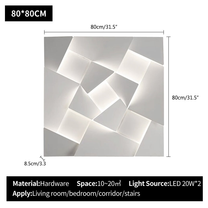 Antizer Shadows Grand Wall Sconce Lamp