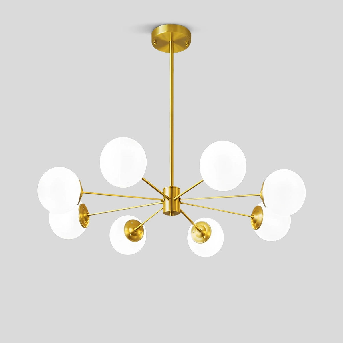 Antizer Melanie Glass Bubble Chandelier 8 Heads