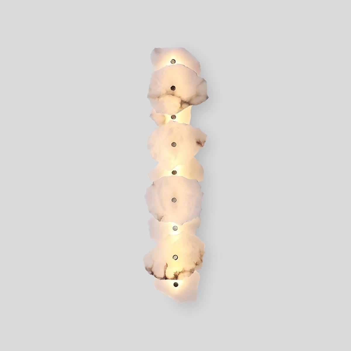 Antizer Modern Luxury Artistic Spanish Alabaster Wall Lamp 9 Heads Warm Light