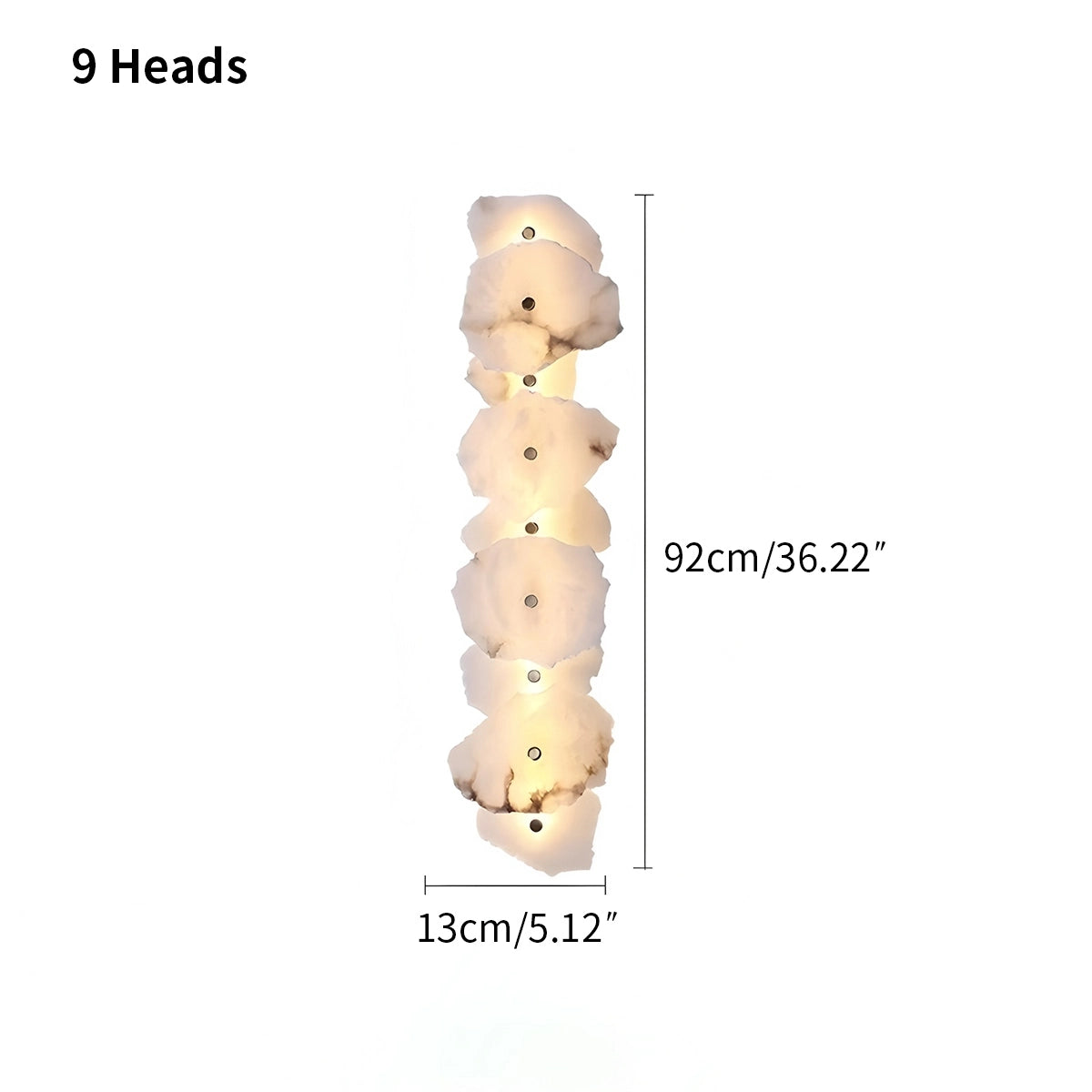 Antizer Modern Luxury Artistic Spanish Alabaster Wall Lamp
