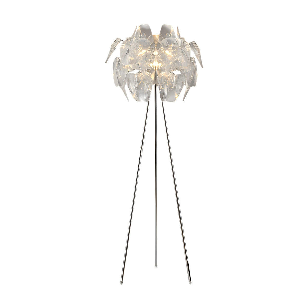 Antizer Italian Luxury Pinecone Floor Lamp Chrome Style A