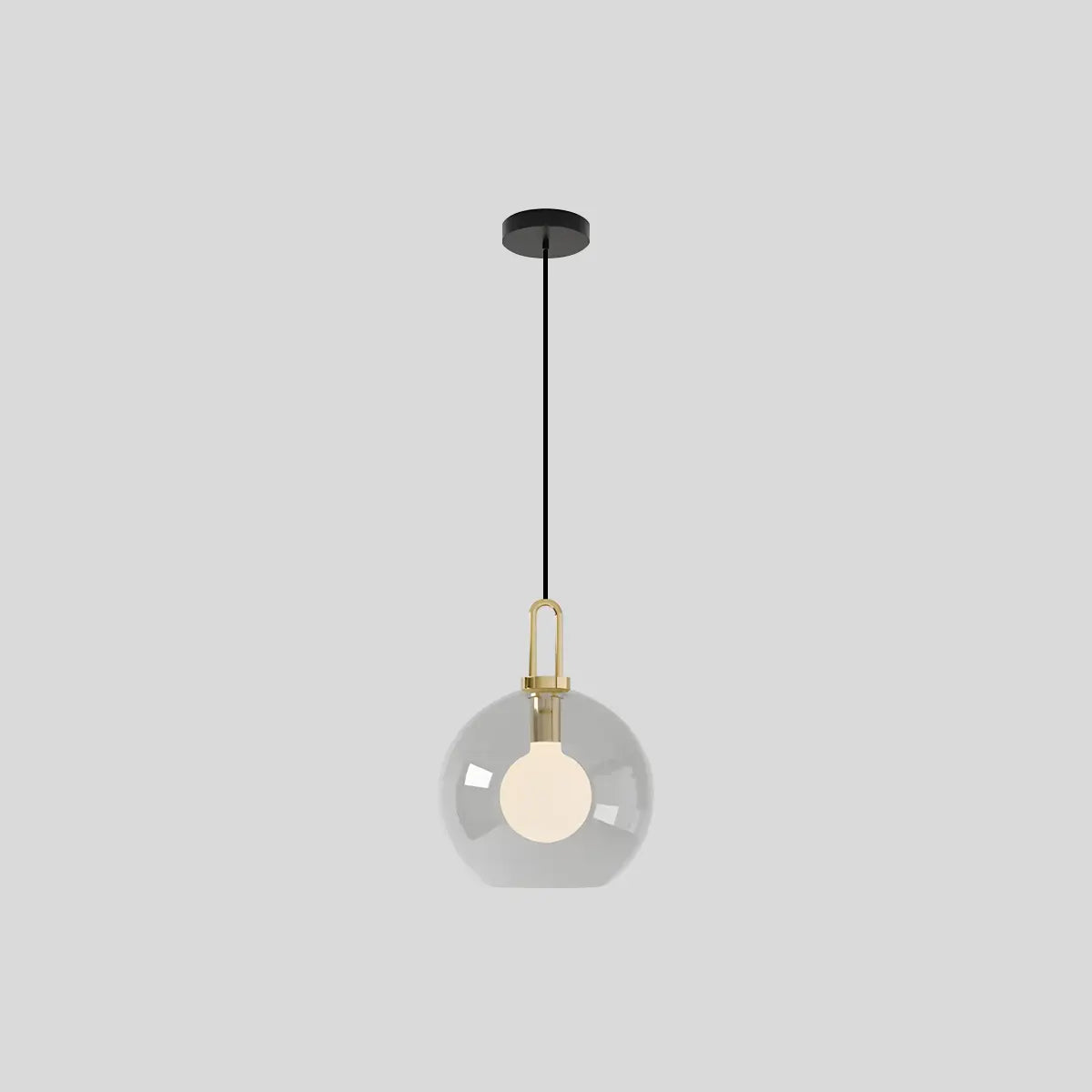 Antizer Kanani Frosted Glass Pendant Light for Kitchen A-Clear