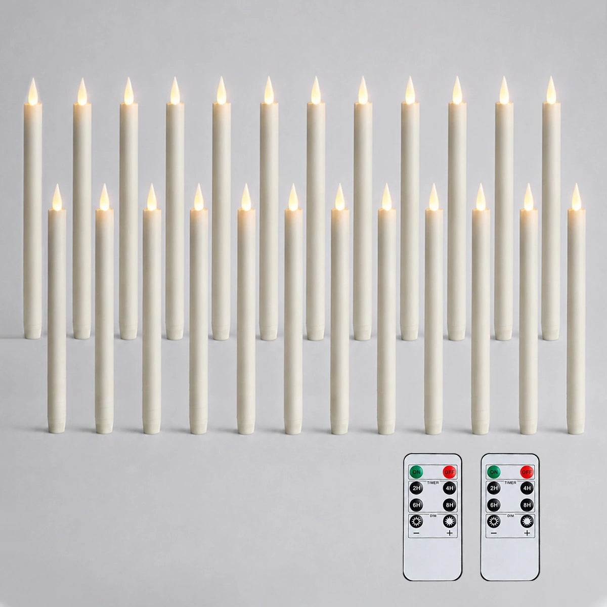Antizer Flameless Taper Candle