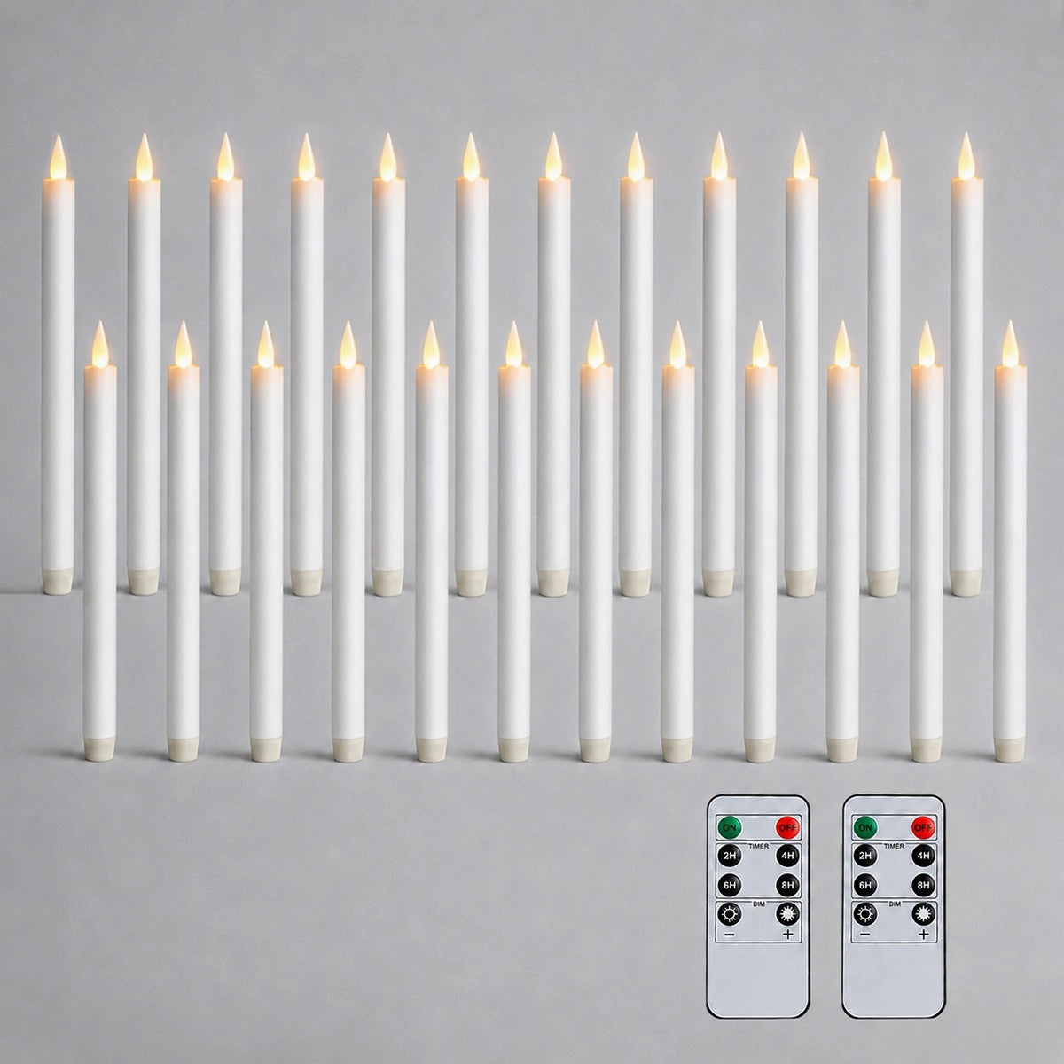 Antizer Flameless Taper Candle