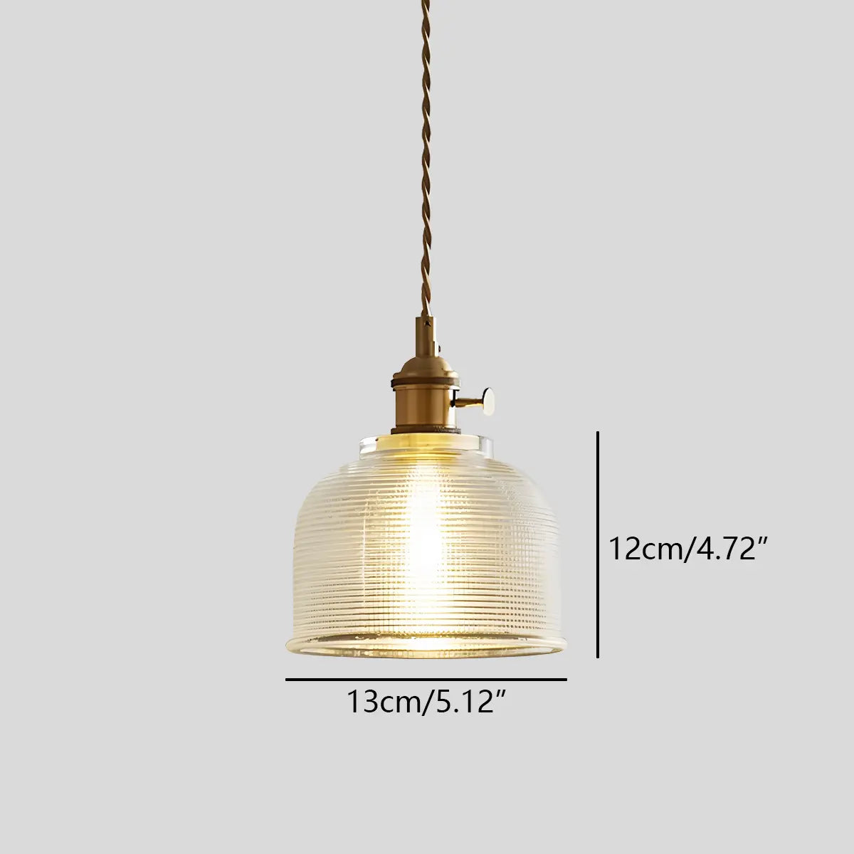 Glass Pendant Light