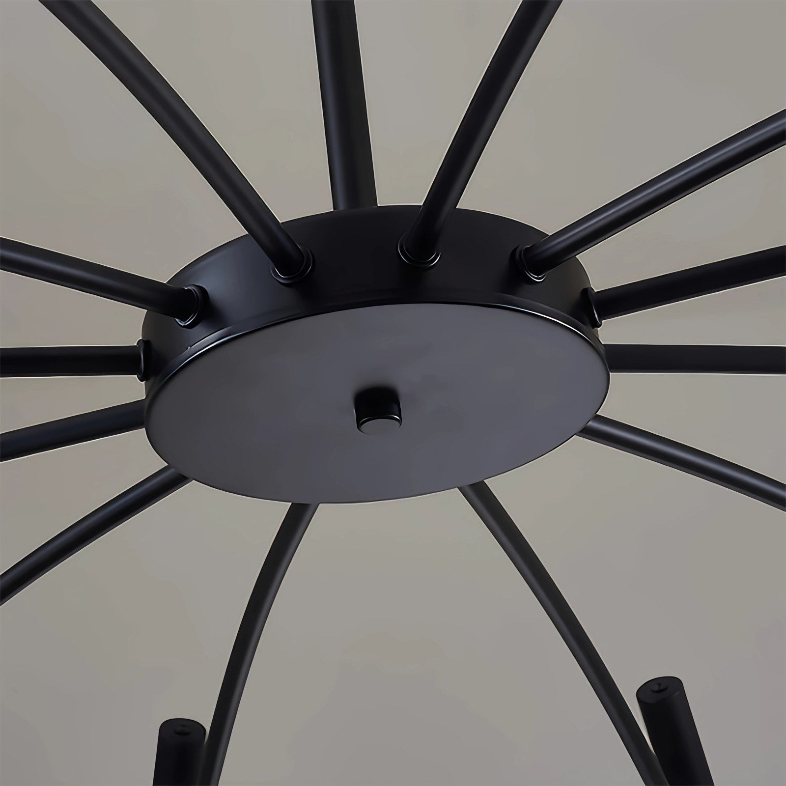 Antizer Modern Adjustable Candelabra Chandelier for Living Room