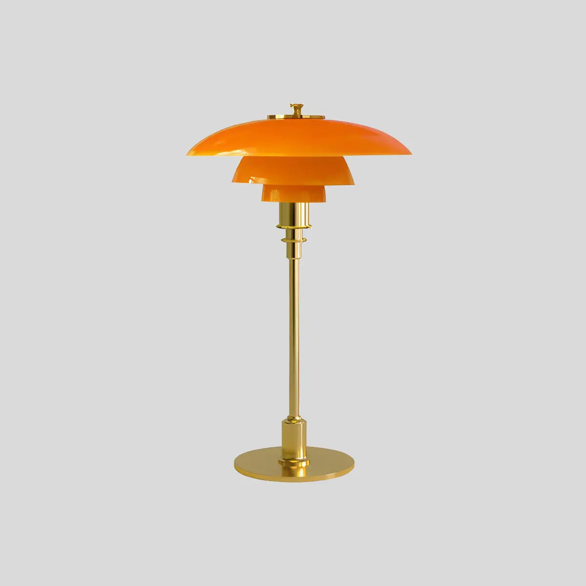 Antizer Classic Reading Table Lamp for Bedroom Amber+Gold D 28cm/11.02" x H 47cm/18.05"