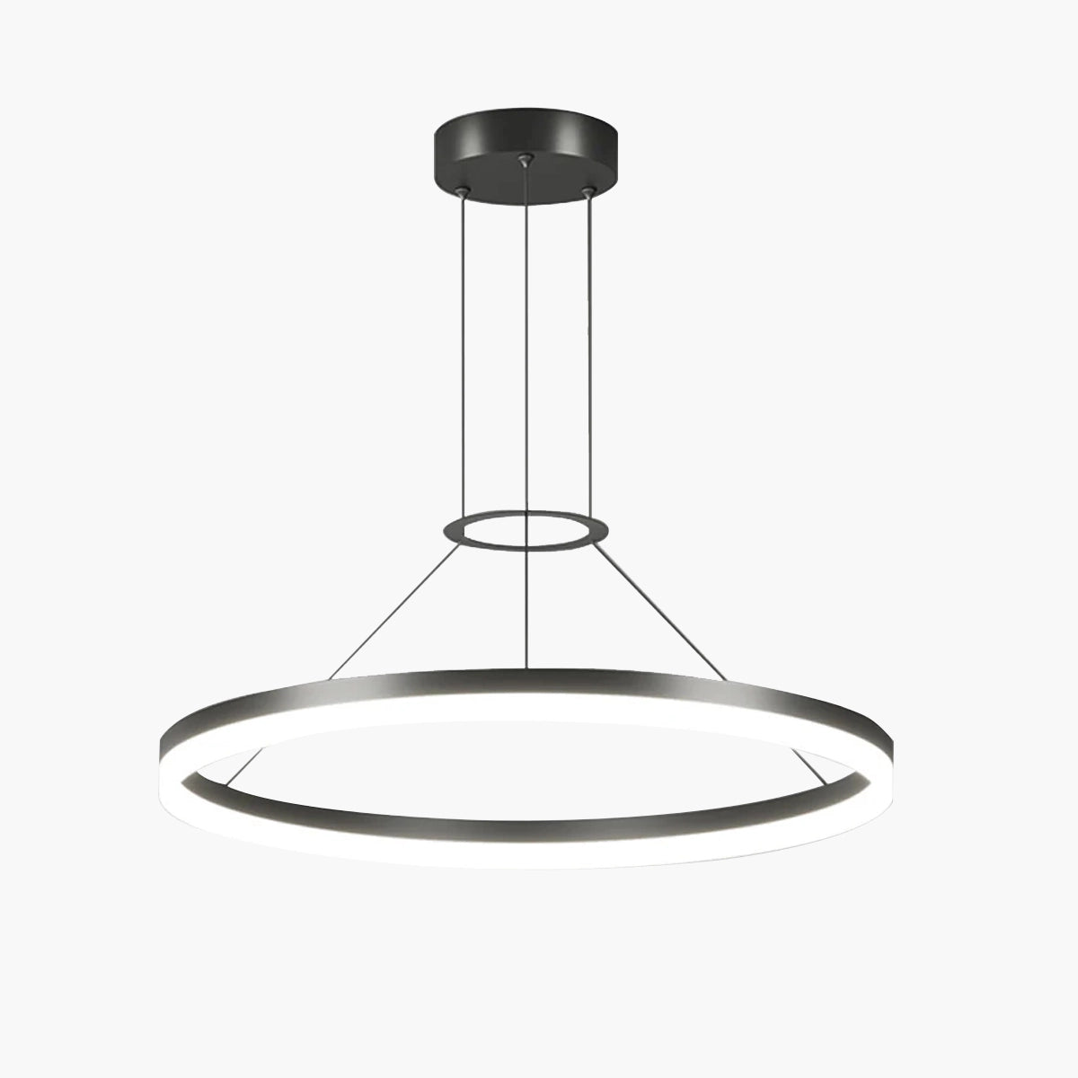 circular led pendant light