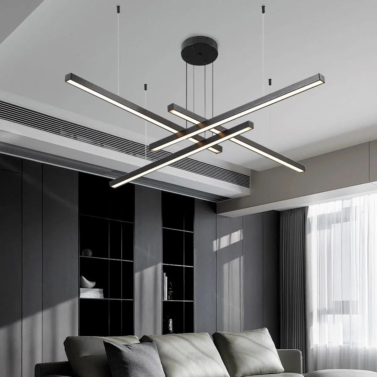 Antizer Multi Light Sticks LED Chandelier for Living Room