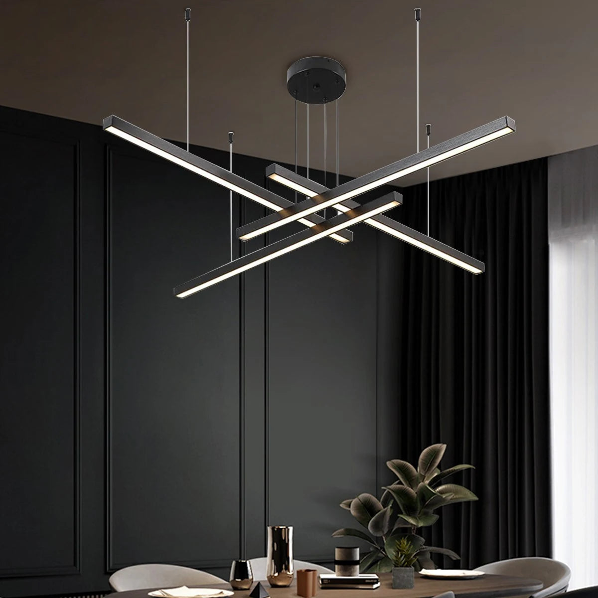 Antizer Multi Light Sticks LED Chandelier for Living Room