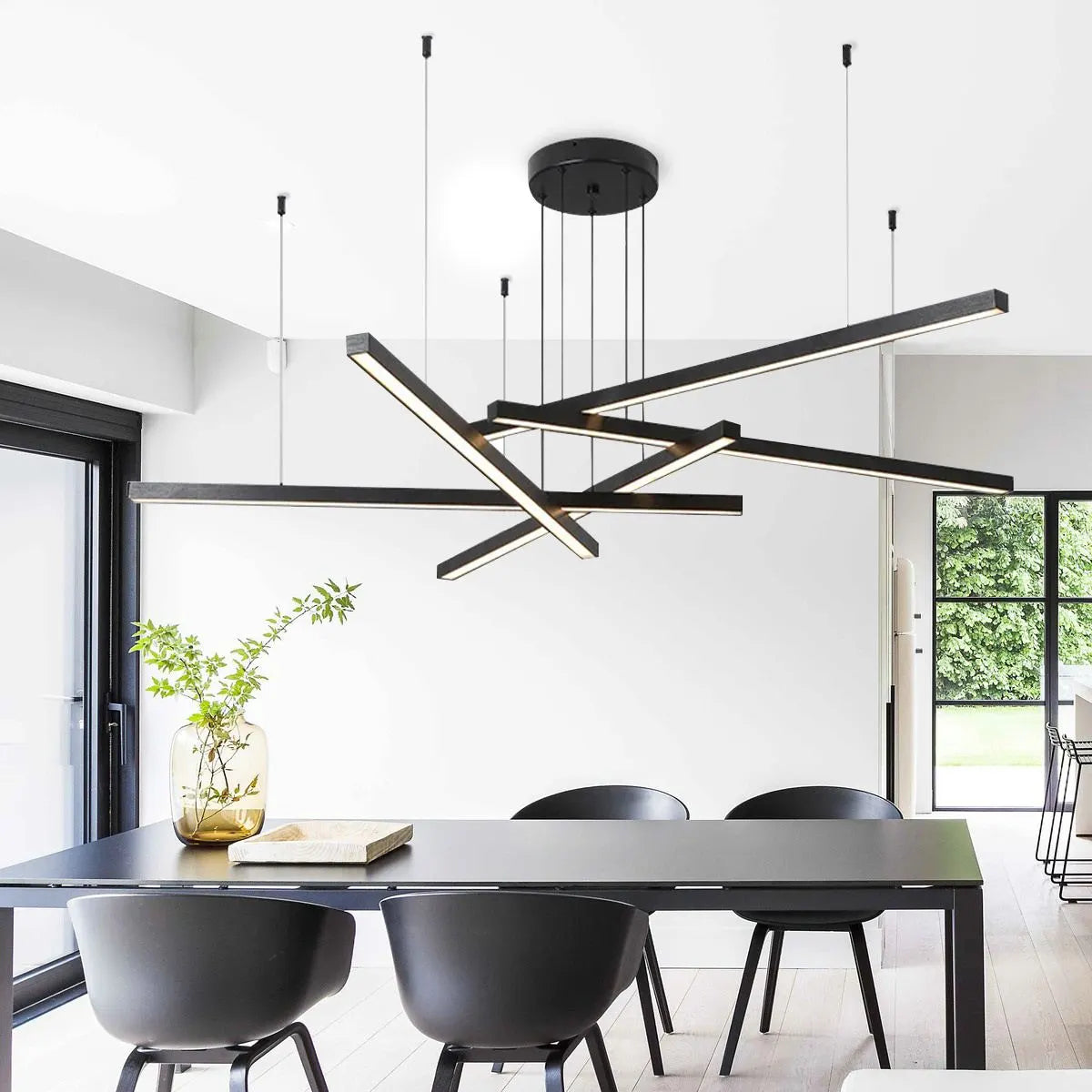 Antizer Multi Light Sticks LED Chandelier for Living Room