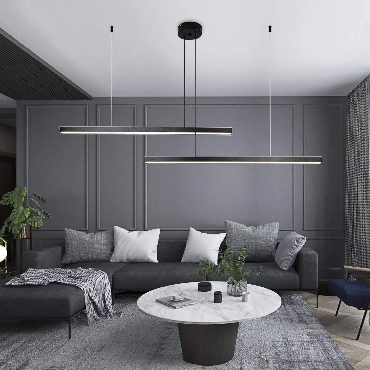 Antizer Multi Light Sticks LED Chandelier for Living Room