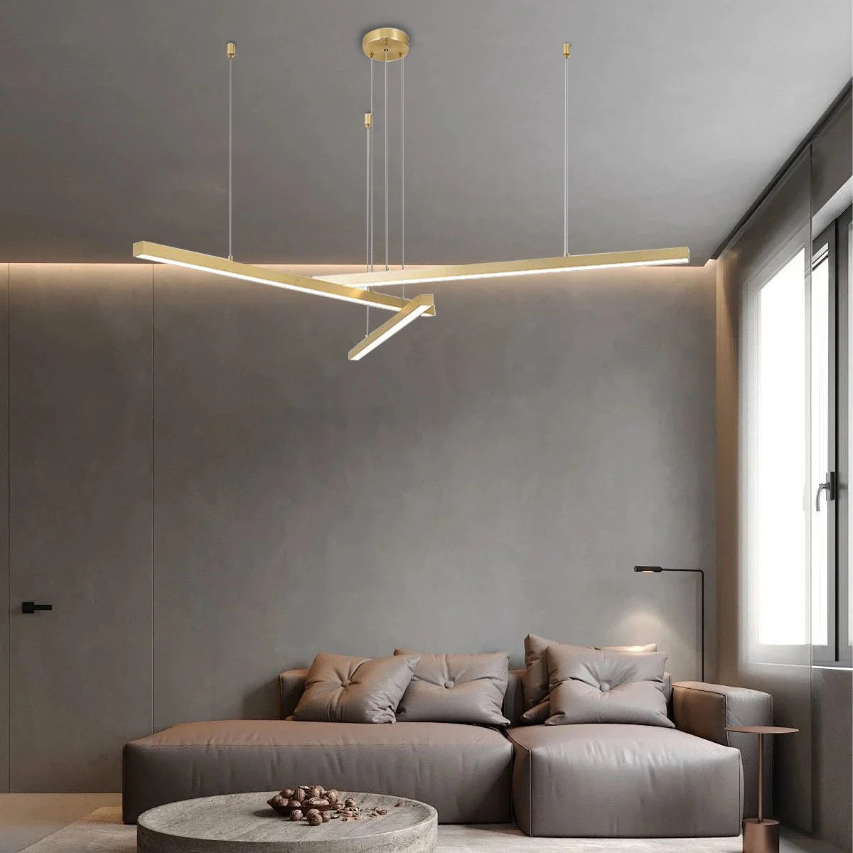 Antizer Multi Light Sticks LED Chandelier for Living Room