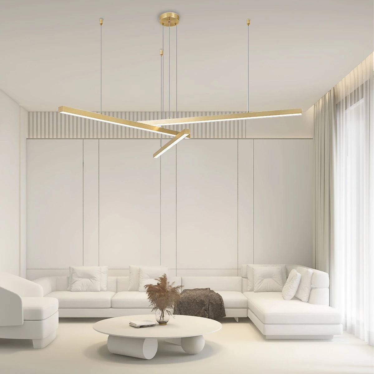 Antizer Multi Light Sticks LED Chandelier for Living Room