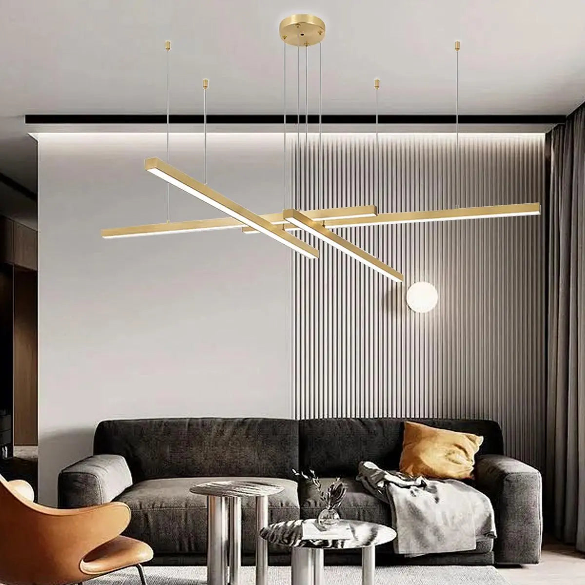 Antizer Multi Light Sticks LED Chandelier for Living Room