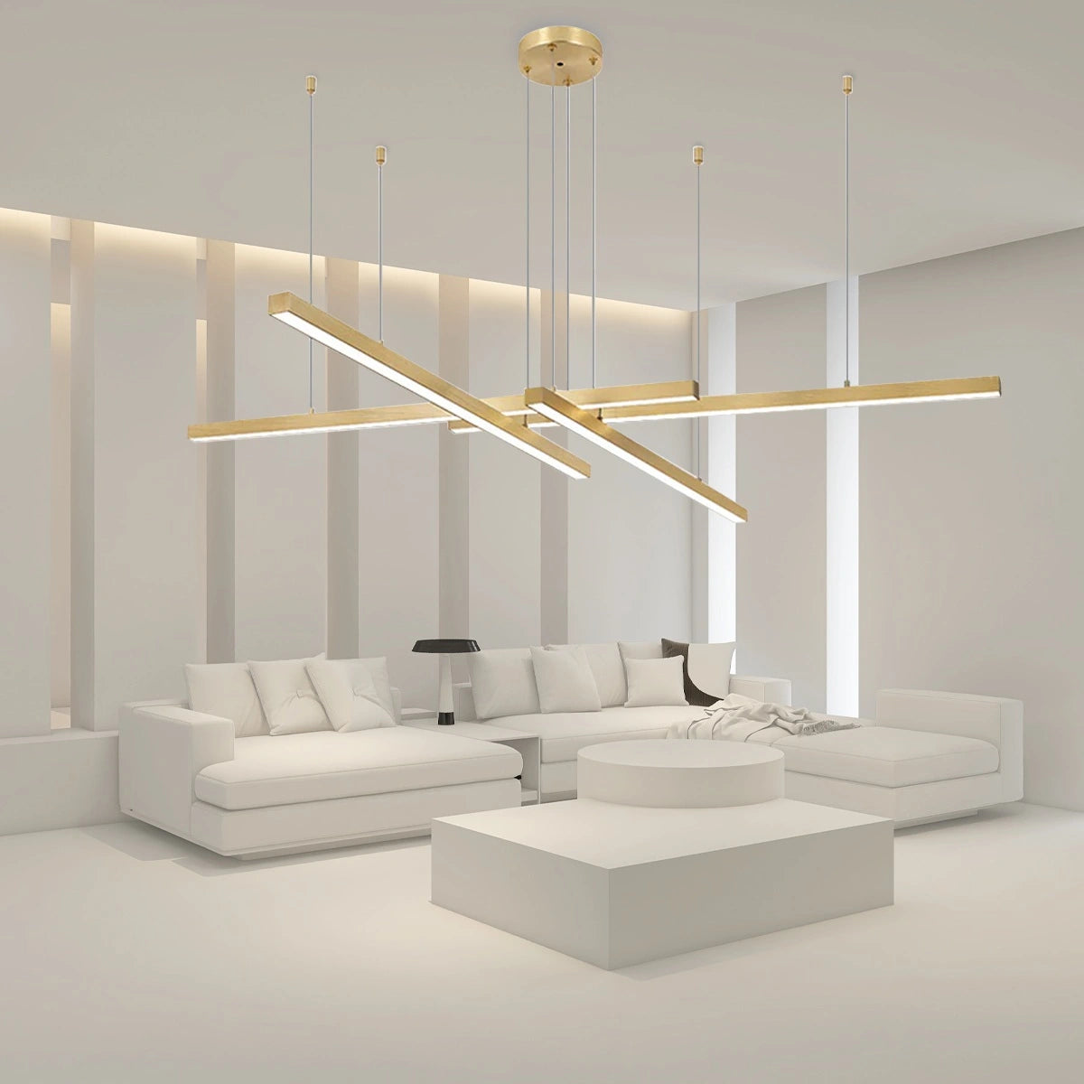 Antizer Multi Light Sticks LED Chandelier for Living Room