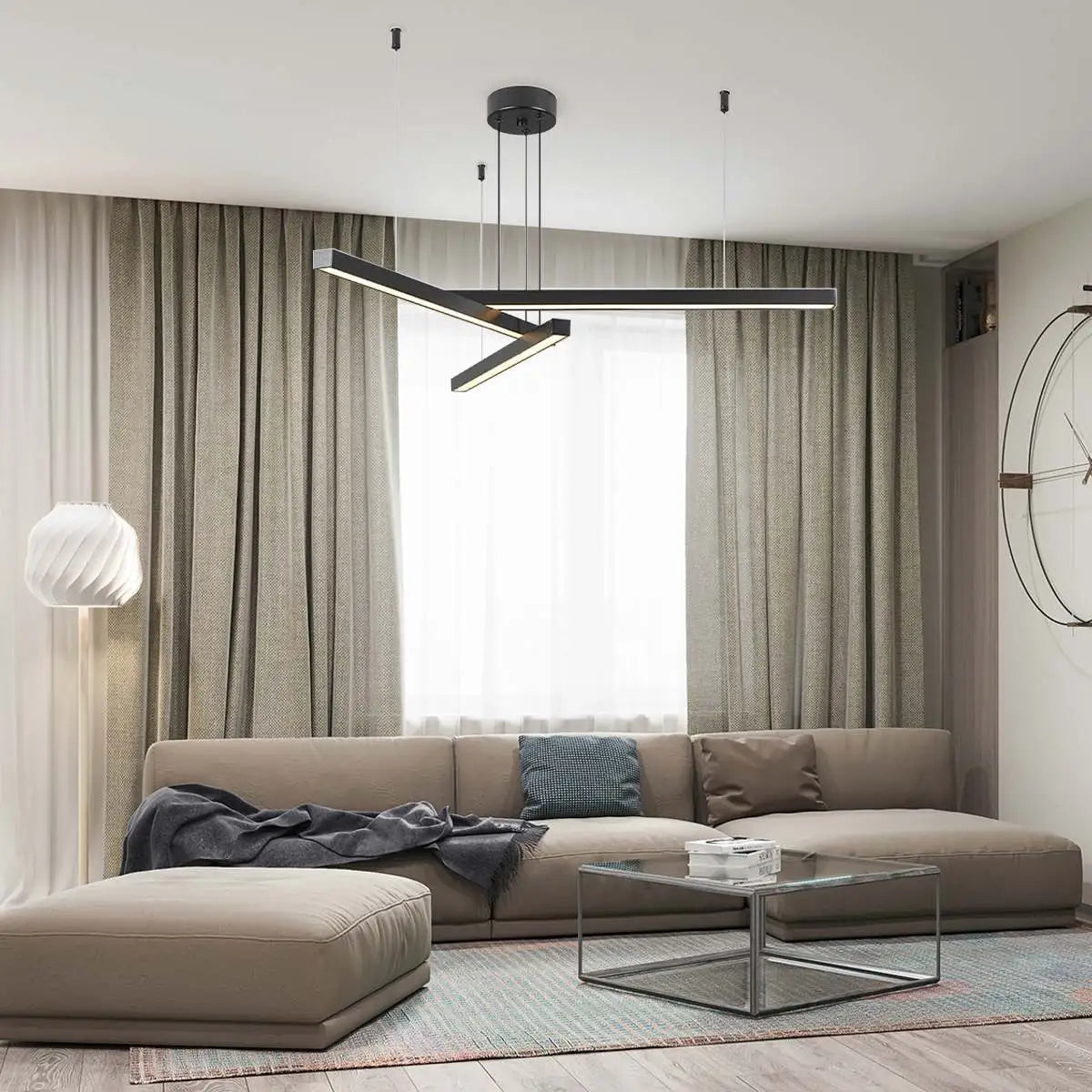 Antizer Multi Light Sticks LED Chandelier for Living Room