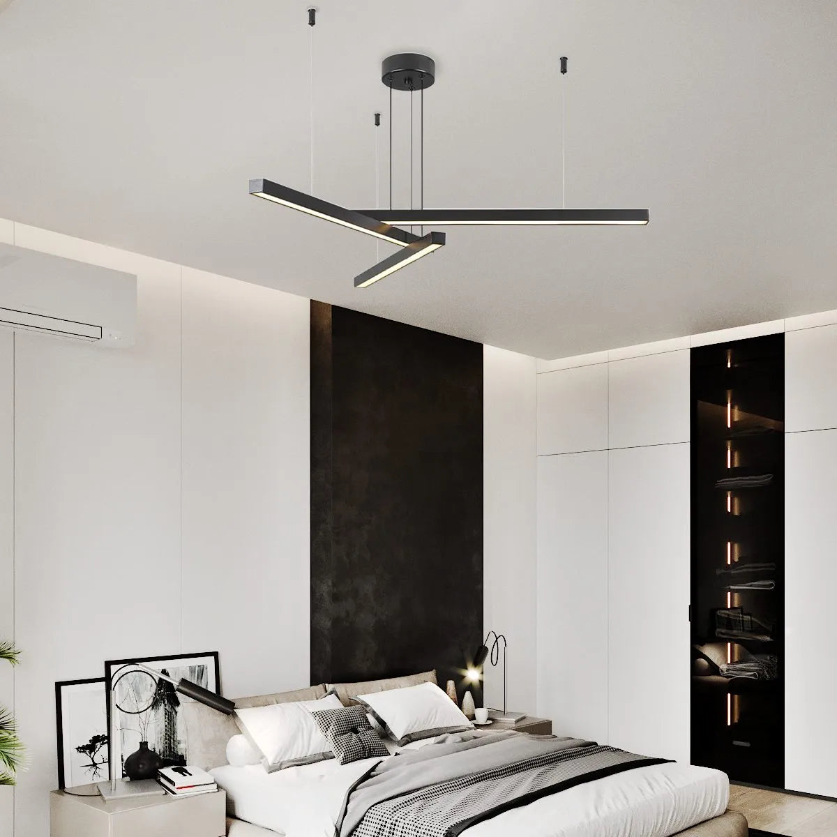 Antizer Multi Light Sticks LED Chandelier for Living Room
