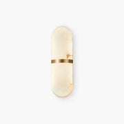 Antizer Melange Pill Form Spanish Alabaster Wall Sconce