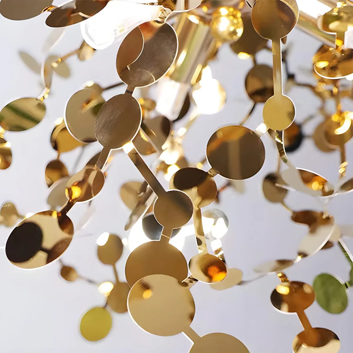 Antizer Argent/Gold Cloud Multi Pendant Chandelier