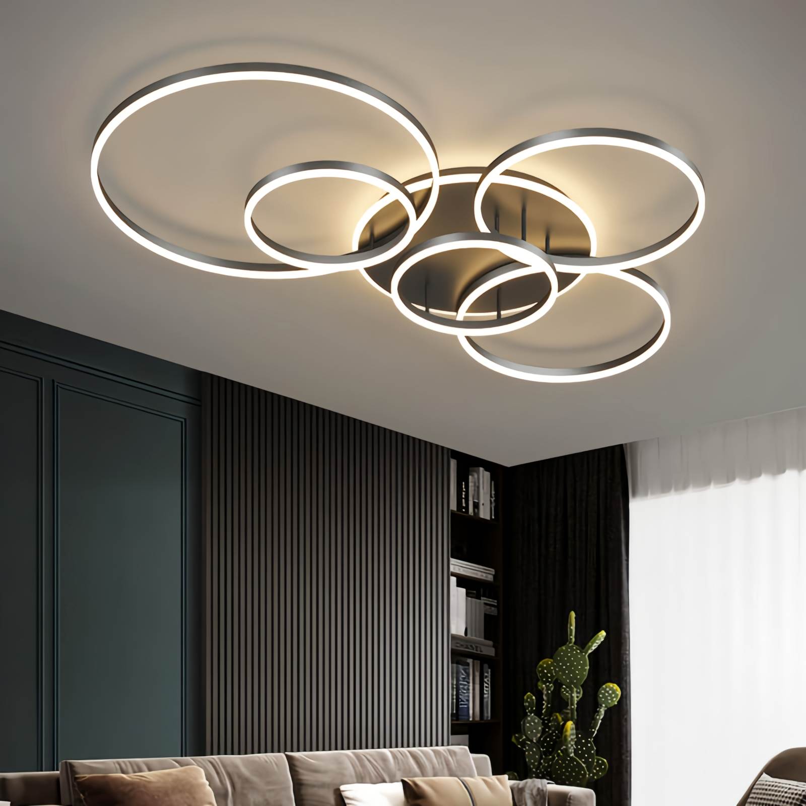Antizer Circular LED Ceiling Light for Living Room