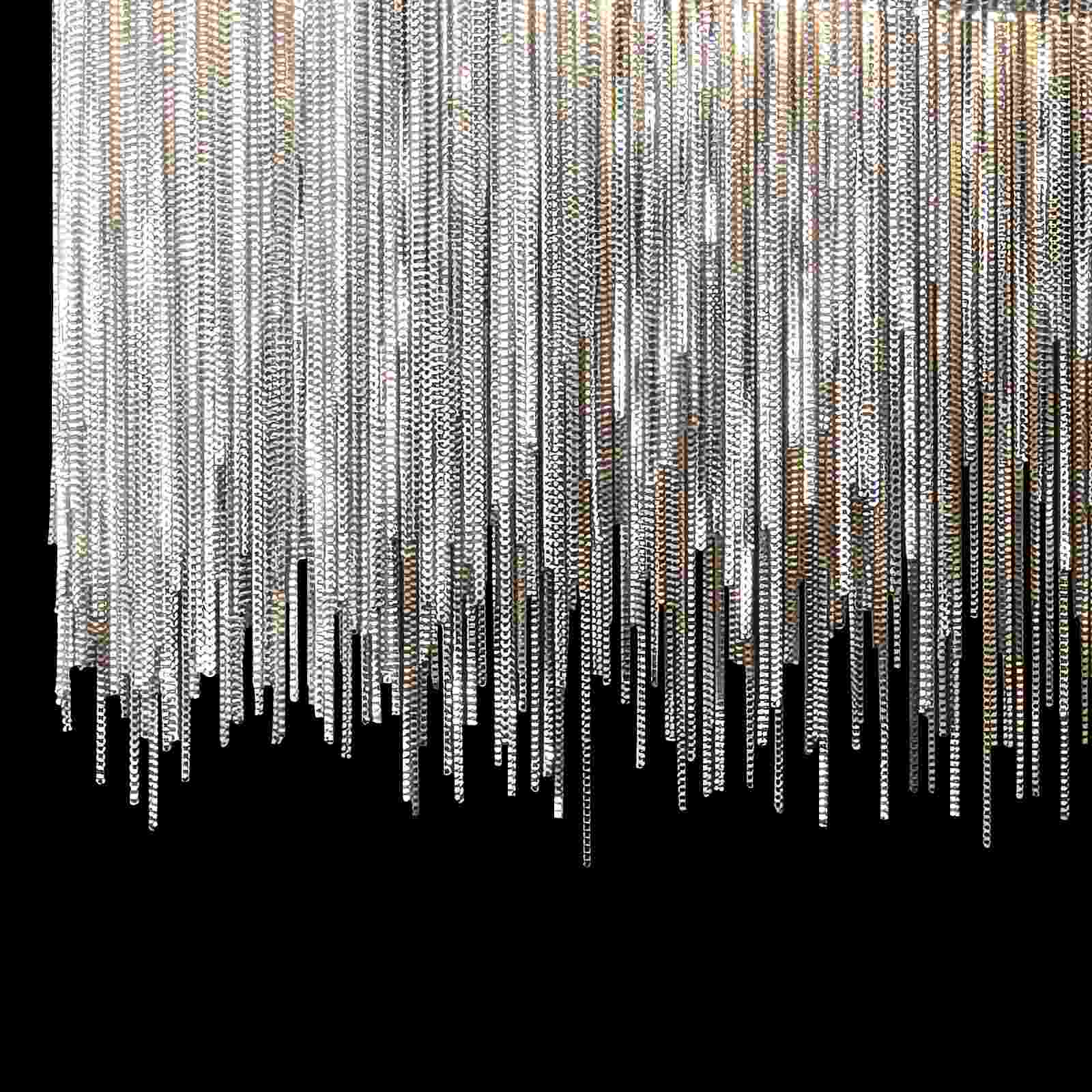 Antizer Modern Art Decor Tassel Chandelier