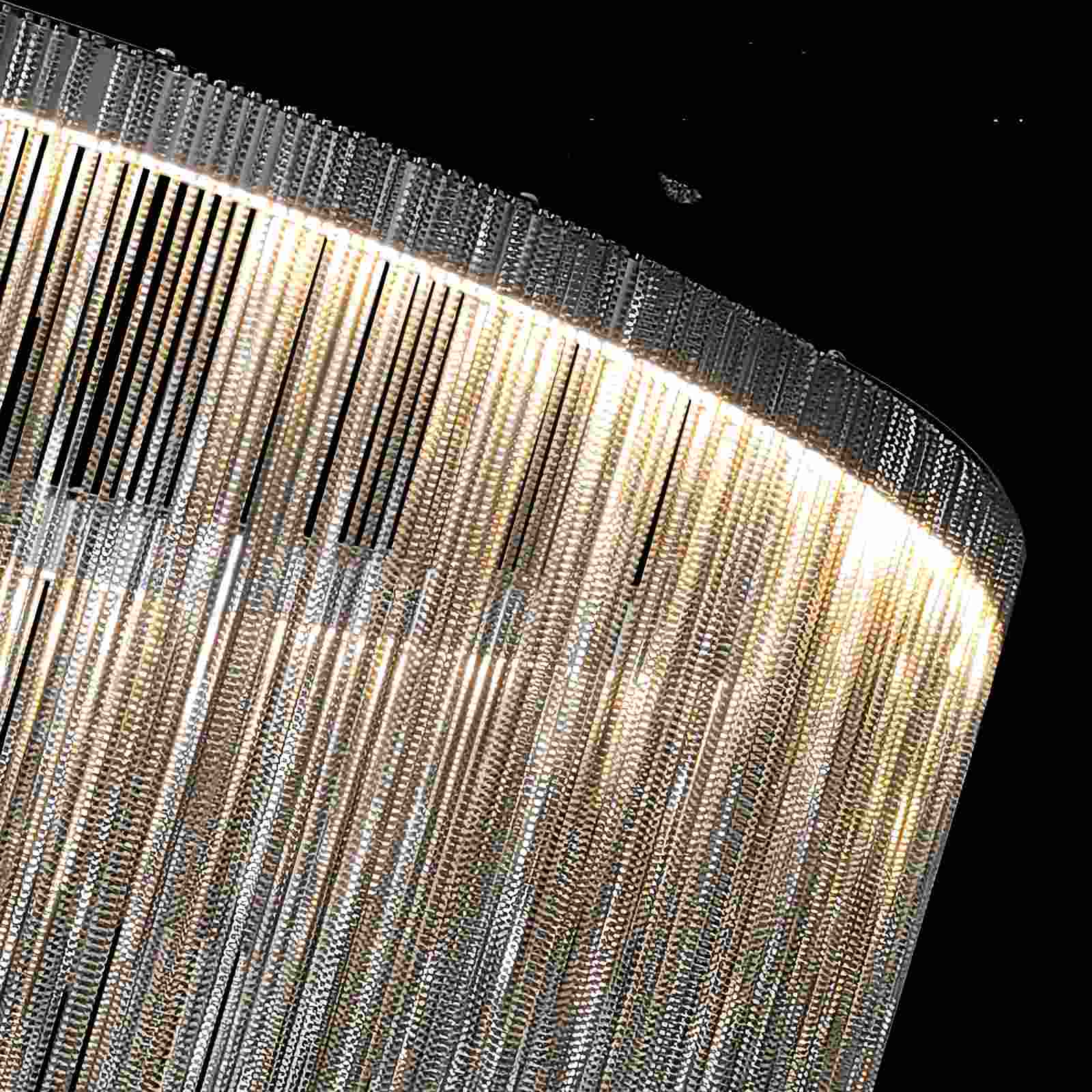 Antizer Modern Art Decor Tassel Chandelier