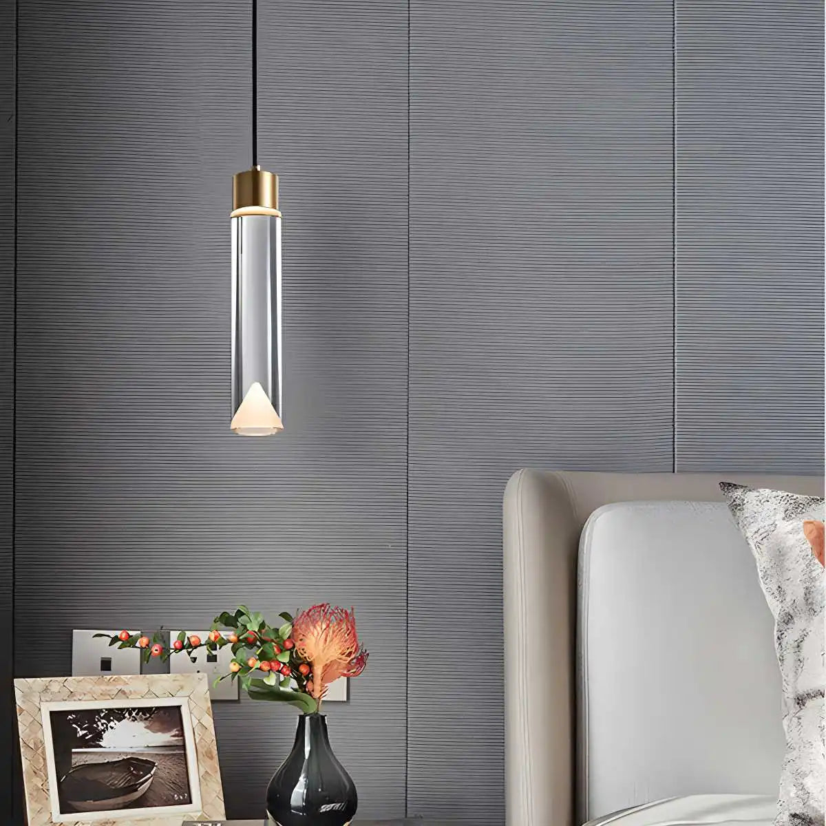 Antizer Copper Crystal Pendant Light Multiple Styles Available