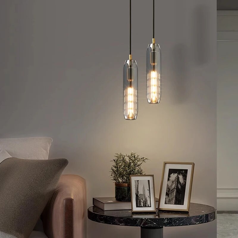 Antizer Copper Crystal Pendant Light Multiple Styles Available